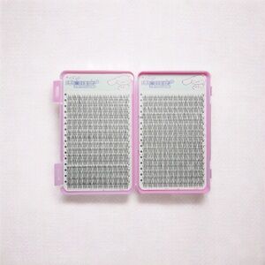 False Eyelash Extensions in Pink Case